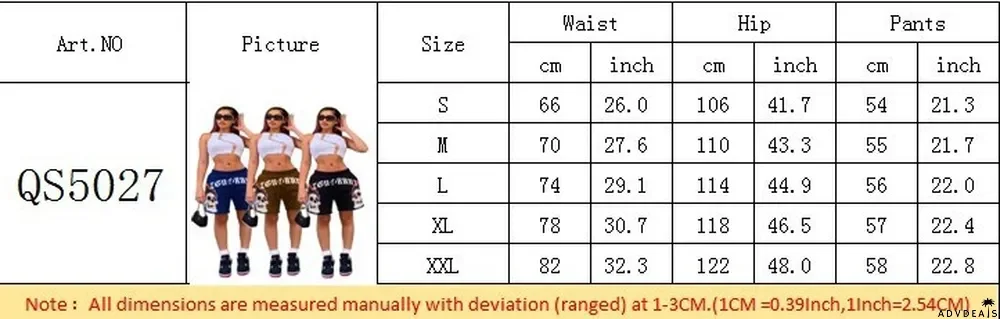 Summer Casual Print Drawstrings Jogger Shorts