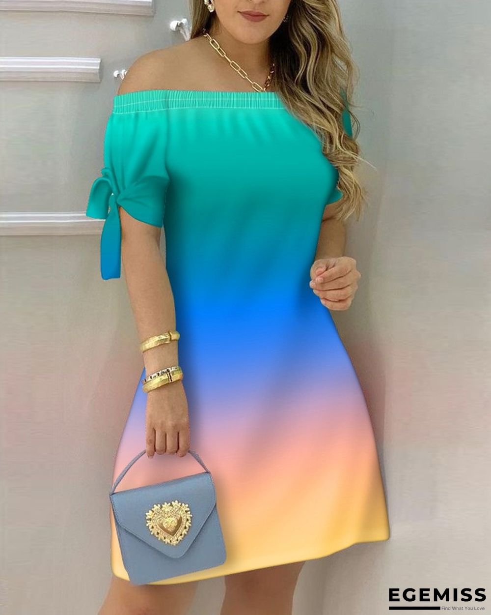 Fashion Sexy Women's Printed Dress | EGEMISS