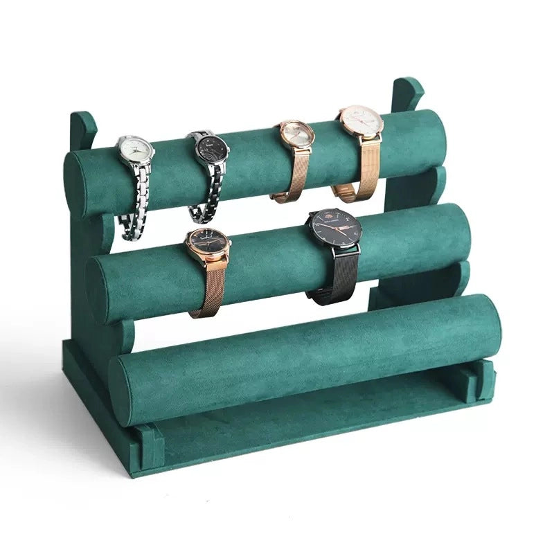 Three-layer Bracelet Rack Jewelry Rack Storage Headband Bracelet Bracelet Jewelry Rack Watch Shelf Jewelry Display Props