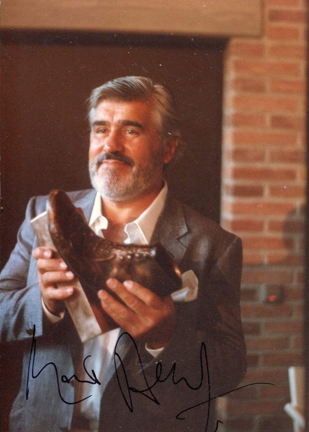 Mario Adorf autograph, German ACTOR, signed Photo Poster painting