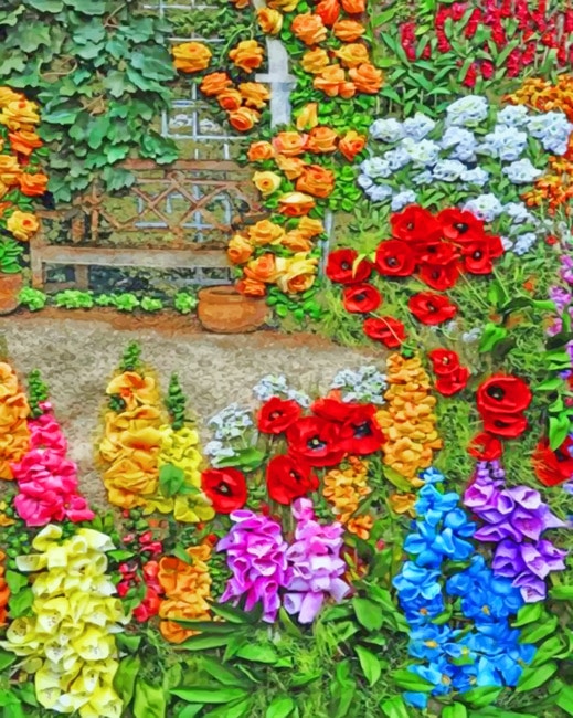

Colorful Flowers – Plants Paint By Numbers - 40*50CM, 501 Original