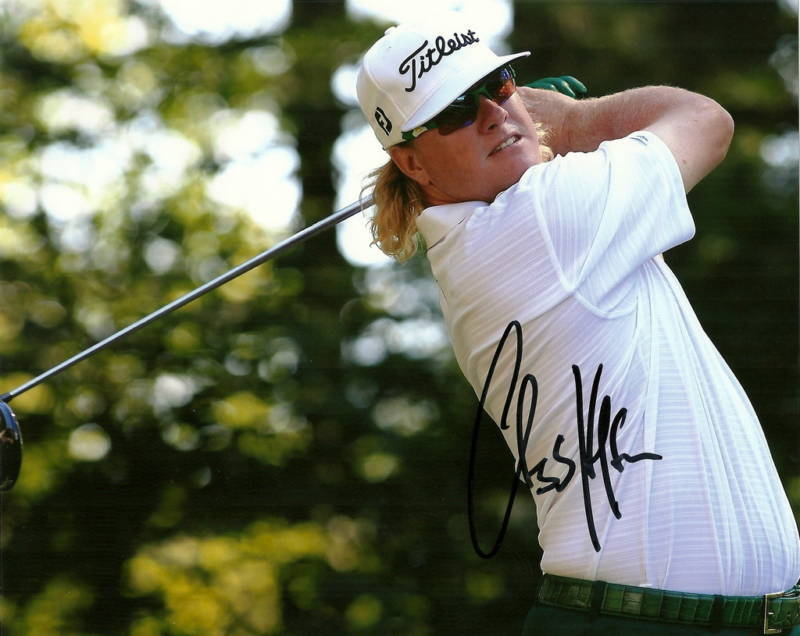 CHARLEY HOFFMAN HAND SIGNED PGA GOLF 8X10 Photo Poster painting W/COA