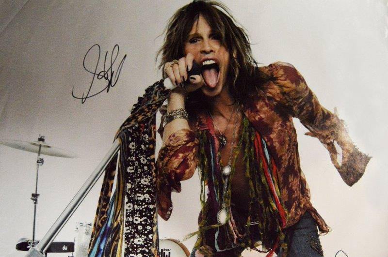 REPRINT - STEVEN TYLER Aerosmith Autographed Signed 8 x 10 Photo Poster painting Poster RP