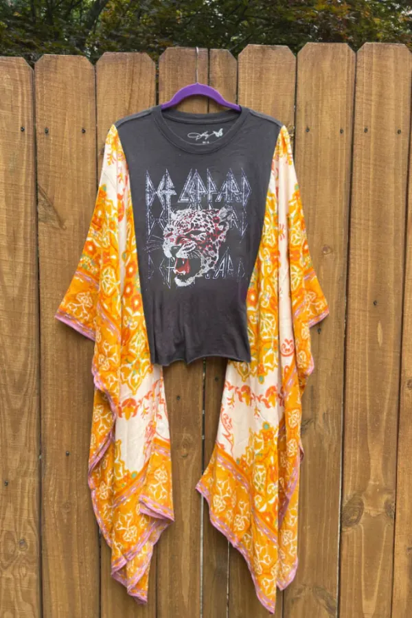 Def Leppard Mix & Match Tee （No Patch）