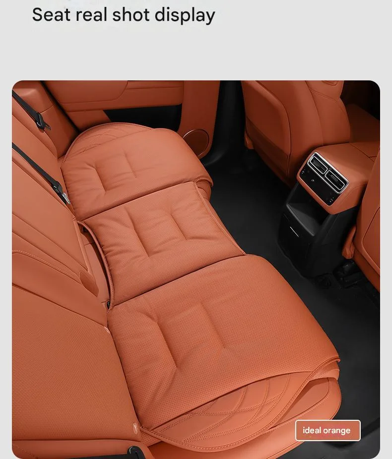 Car Nappa leather full-coverage seat covers -- Car seats converted into soft sofas
