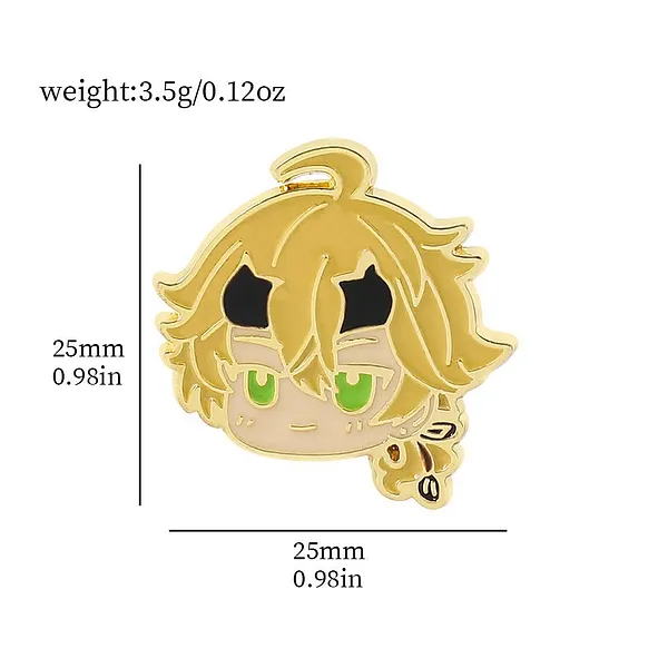Foto del pin Cabello Dorado Brillante