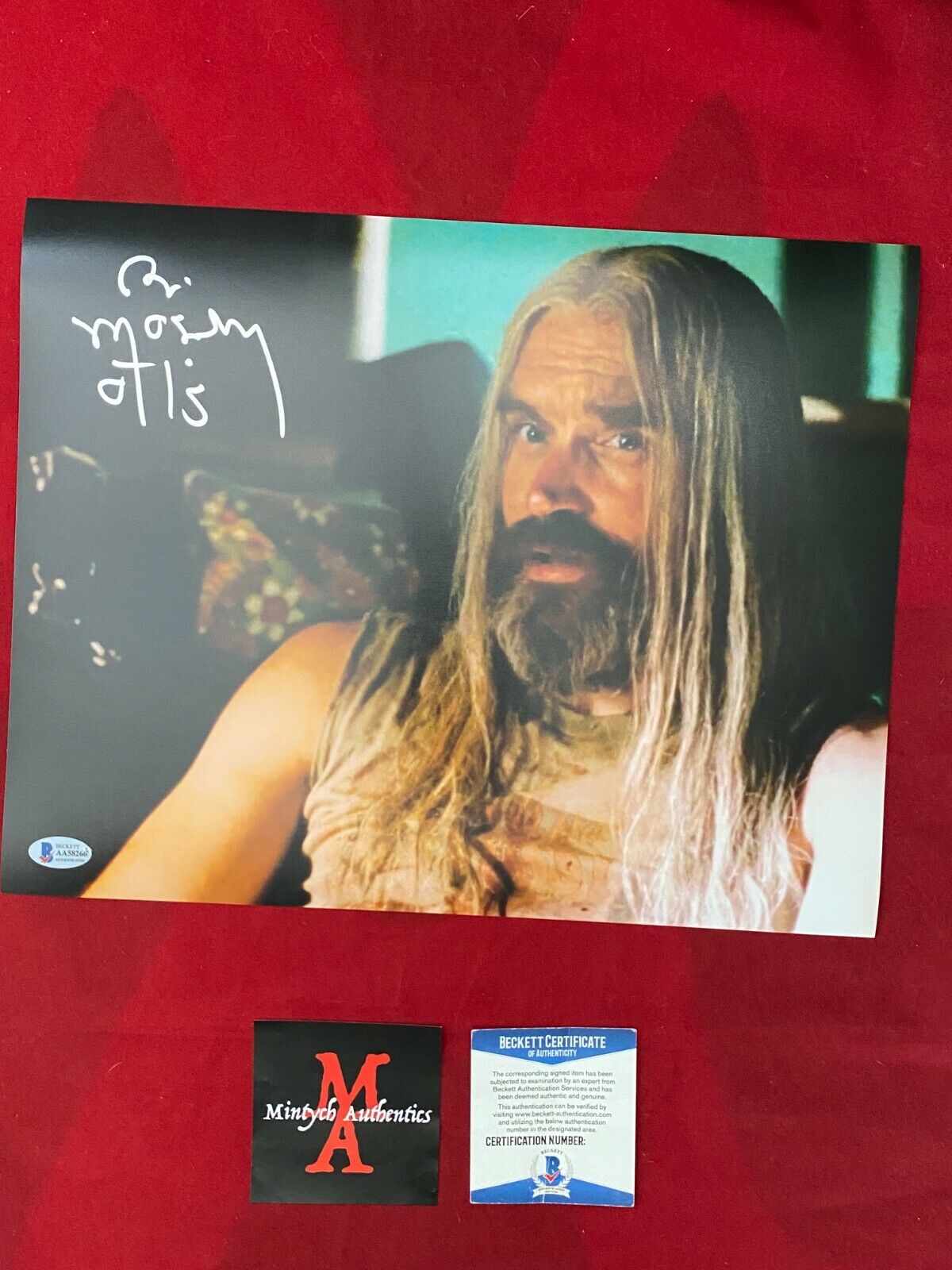 BILL MOSELEY AUTOGRAPHED SIGNED 11x14 Photo Poster painting! THE DEVIL'S REJECTS! BECKETT! OTIS!