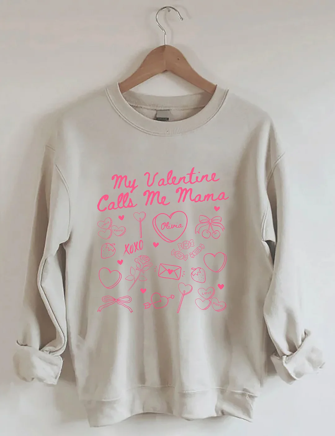 Valentines Mom Sweatshirt