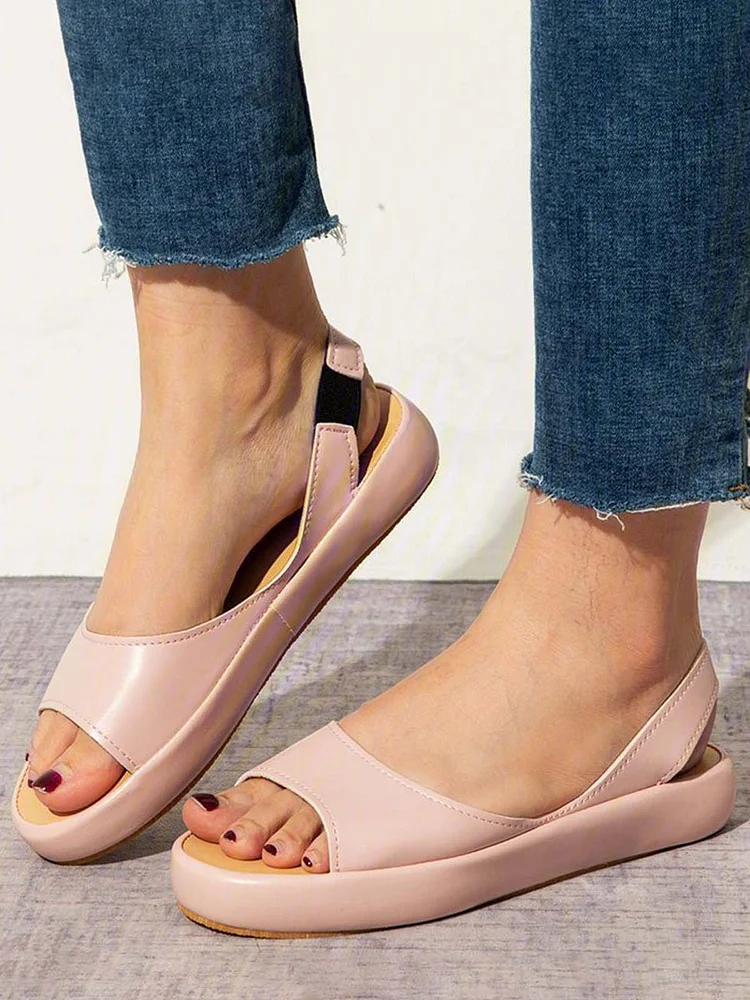 Women Faux Leather Sandals