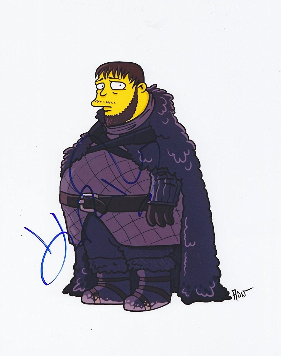 John Bradley Signed Autographed 8x10 Photo Poster painting Game of Thrones Samwell Tarly COA VD