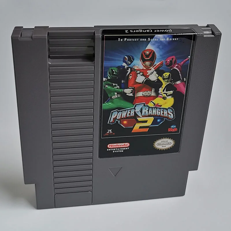 Power Rangers 2 For Nintendo NES - 8 Bit Game Cartridge