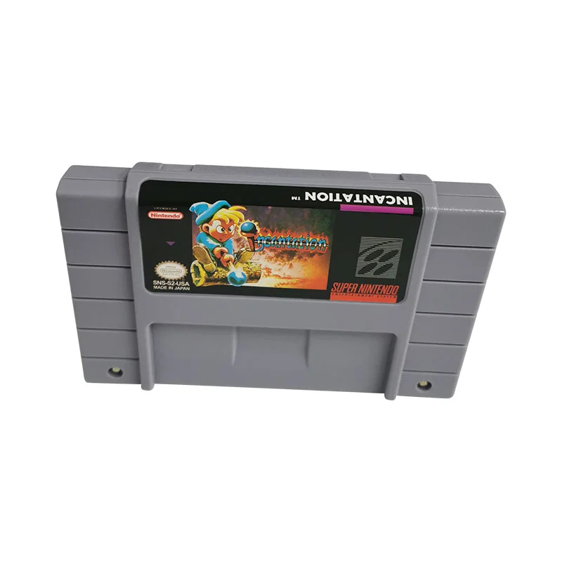 Incantation SNES For Super Nintendo Entertainment System - 16 Bit US Version Game Cartridge