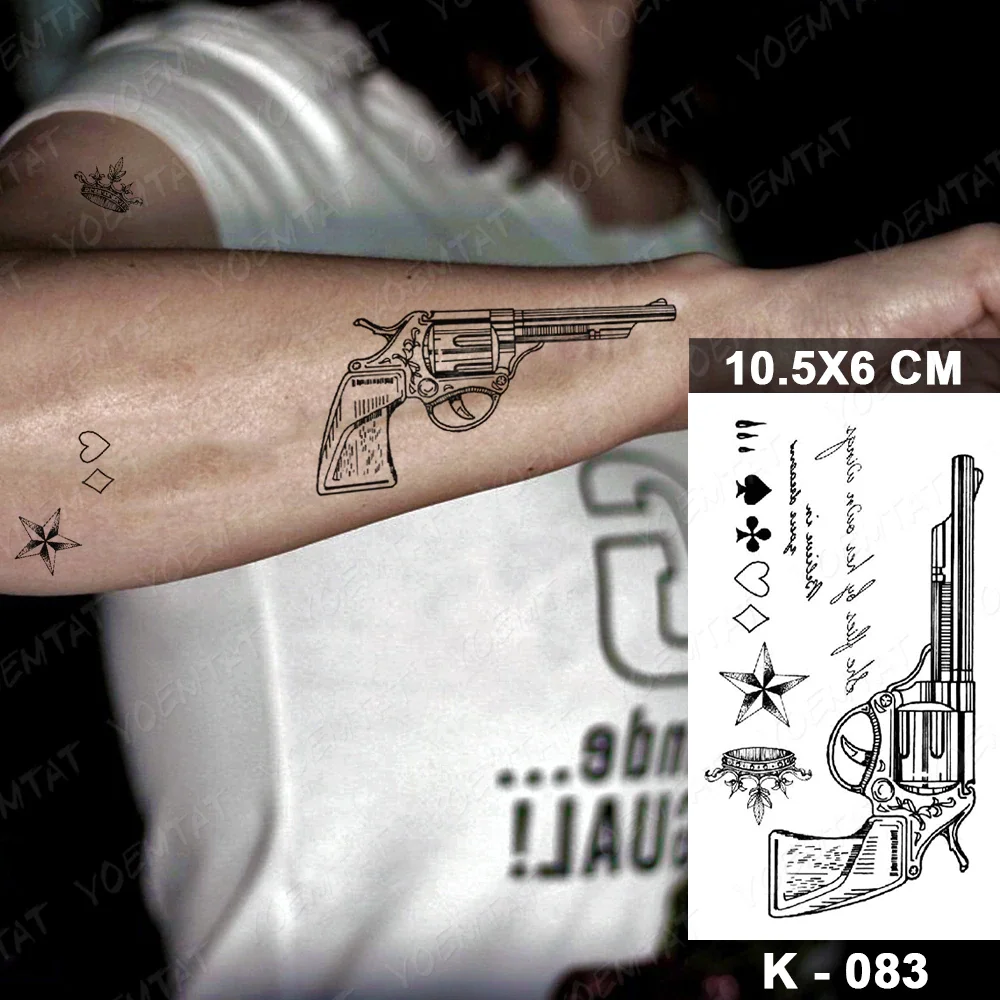 Sdrawing Temporary Tattoo Sticker Old School Flash Tatoo Dark Snake Scorpion Arm Wrist Fake Tatto For Body Art Women Men