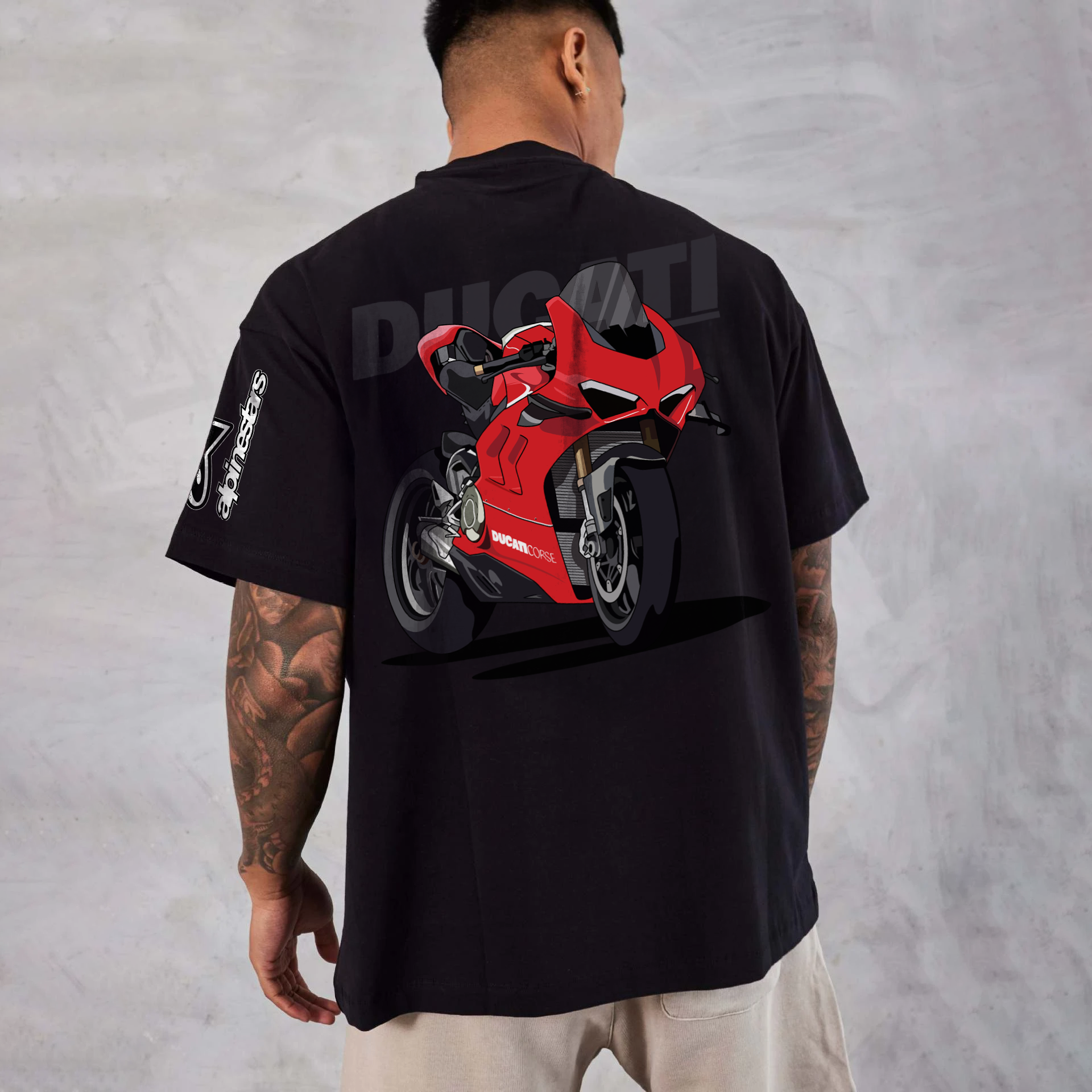  Oversized Graphic Tee for Casual Wear