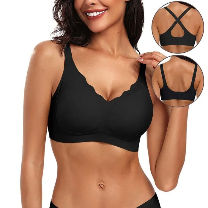 ✨Seamless Scalloped Push-Up Bra⏰Last Day 50% Off
