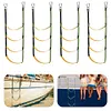 Boat Ladders Foldable Water Ladder Marine Rope Ladder for Fishing Boarding Swim