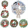 Christmas Wreath-Crystal Rhinestone Diamond Painting