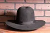 Vintage Leather US Cavalry Hat