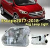适用于17-20款福特Escape翼虎Kuga前保险杠卤素雾灯照明车灯