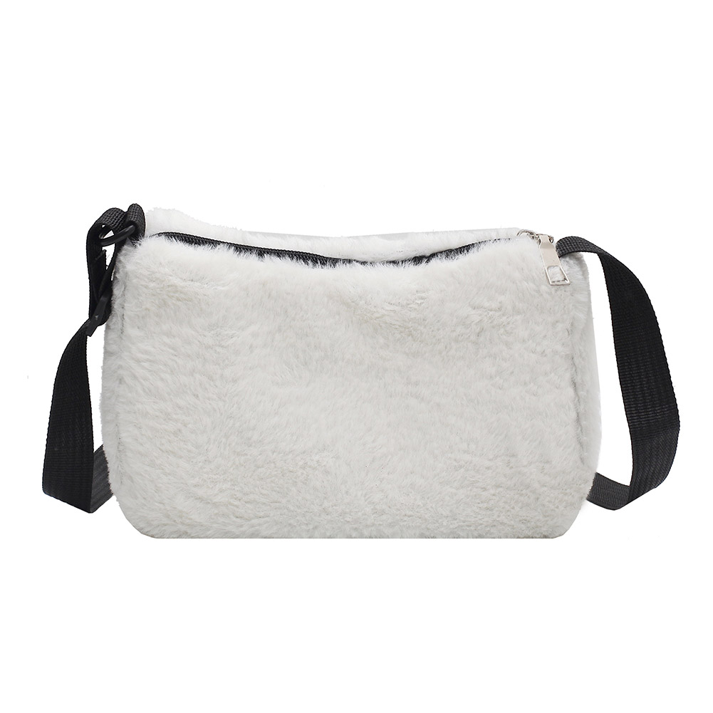 

Casual Shoulder Crossbody Bag Purse Autumn Plush Solid Handbag Totes, 501 Original
