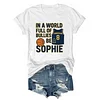In a World Full of Bullies be a Sophie Tee