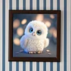 Diamond Painting-DIY Full Round Drill Owl