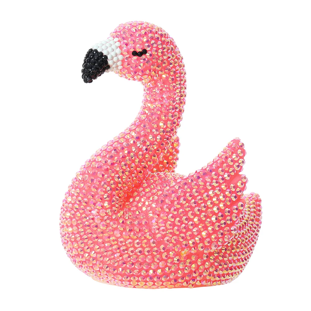 DIY Flamingo Diamond Painting Night Light Diamond Painting Bedside Lamp for Kid Gift
