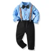 Kids Baby Boys Suits Blazers Autumn Party Sets 2 Pcs