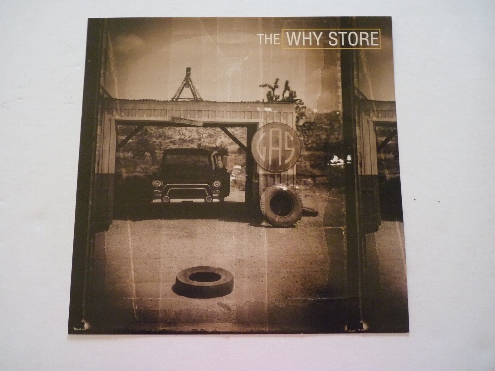 The Why Store Cardboard LP Record Photo Poster painting Flat 12X12 Poster