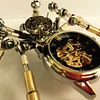 DIY Assemble Model Kit Metal Mechanical Clock Model Ornaments Home Office Decor Art Creative Christmas Gifts 2024