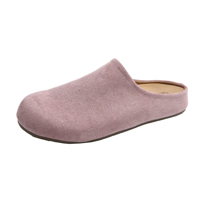 Yyvonne Slippers Women Wear 2025 Spring Explosion Of Thick Soles Of Lazy Shoes Retro Bag Head Half Slippers