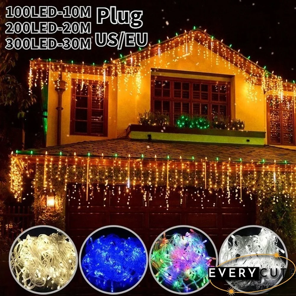 EU/US Plug Christmas Lights Festoon LED Garland Waterproof Wedding Party Christmas Decoration LED Profiles Kitchen Lights (110/220V) LED Kitchen Lights LED Bar Kitchen Table Lamp LED Kitchen Lights / Outdoor Lights