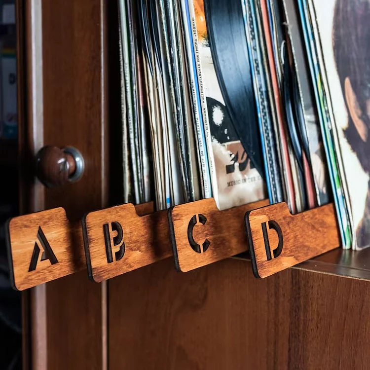 Vinyl record dividers