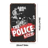 The Police - Panneaux en &eacute;tain m&eacute;tallique(20*30cm/30*40cm) - Musique