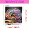 Love - Crystal Rhinestone Diamond Painting