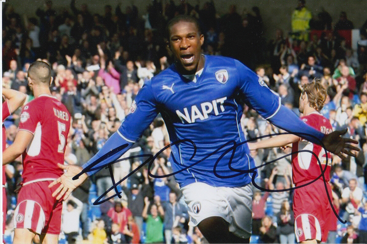 CHESTERFIELD HAND SIGNED TENDAYI DARIKWA 6X4 Photo Poster painting 2.