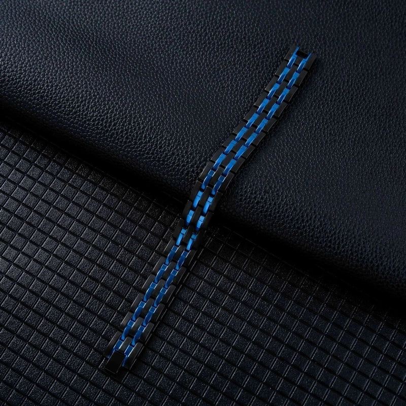 Minimalist Color Block Titanium Steel Plating Bracelets