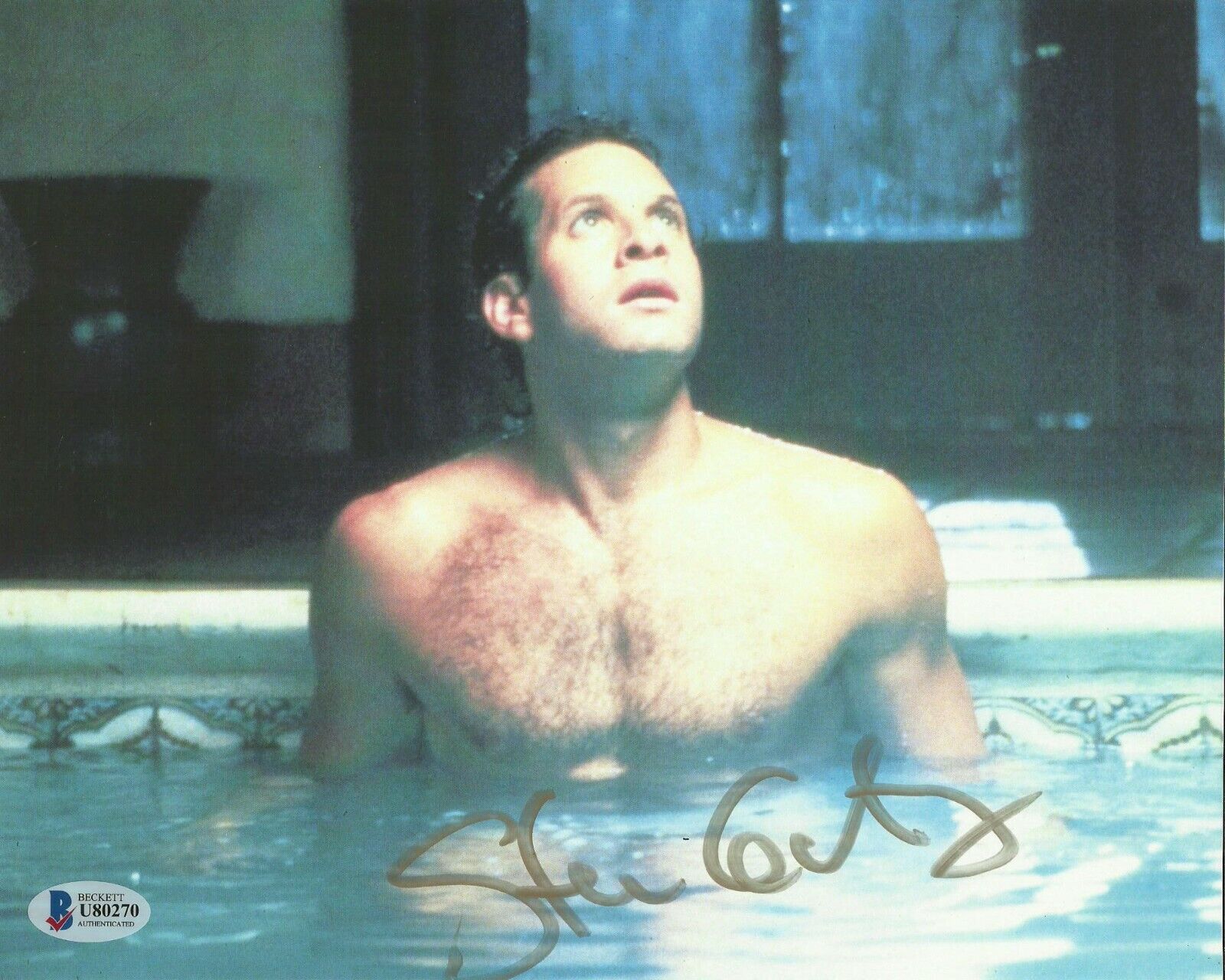 STEVE GUTTENBERG SIGNED COCOON Photo Poster painting UACC REG 242 (3) BECKETTS