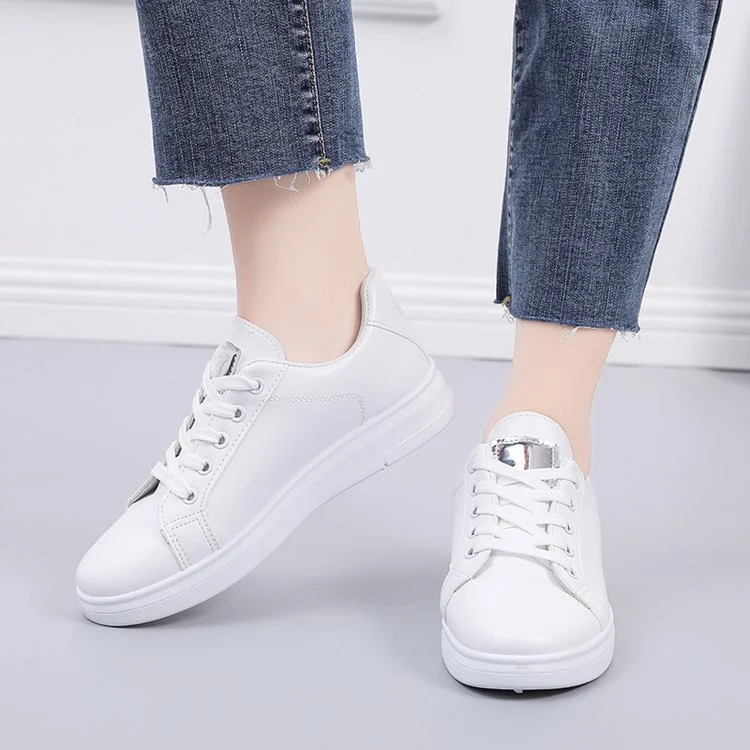 Churchf Churchf White Shoes Spring Shoes 2023 New Women's Shoes Korean Version Spring Board Shoes Students Leisure Spring And Autumn Flat Lace Single Shoes