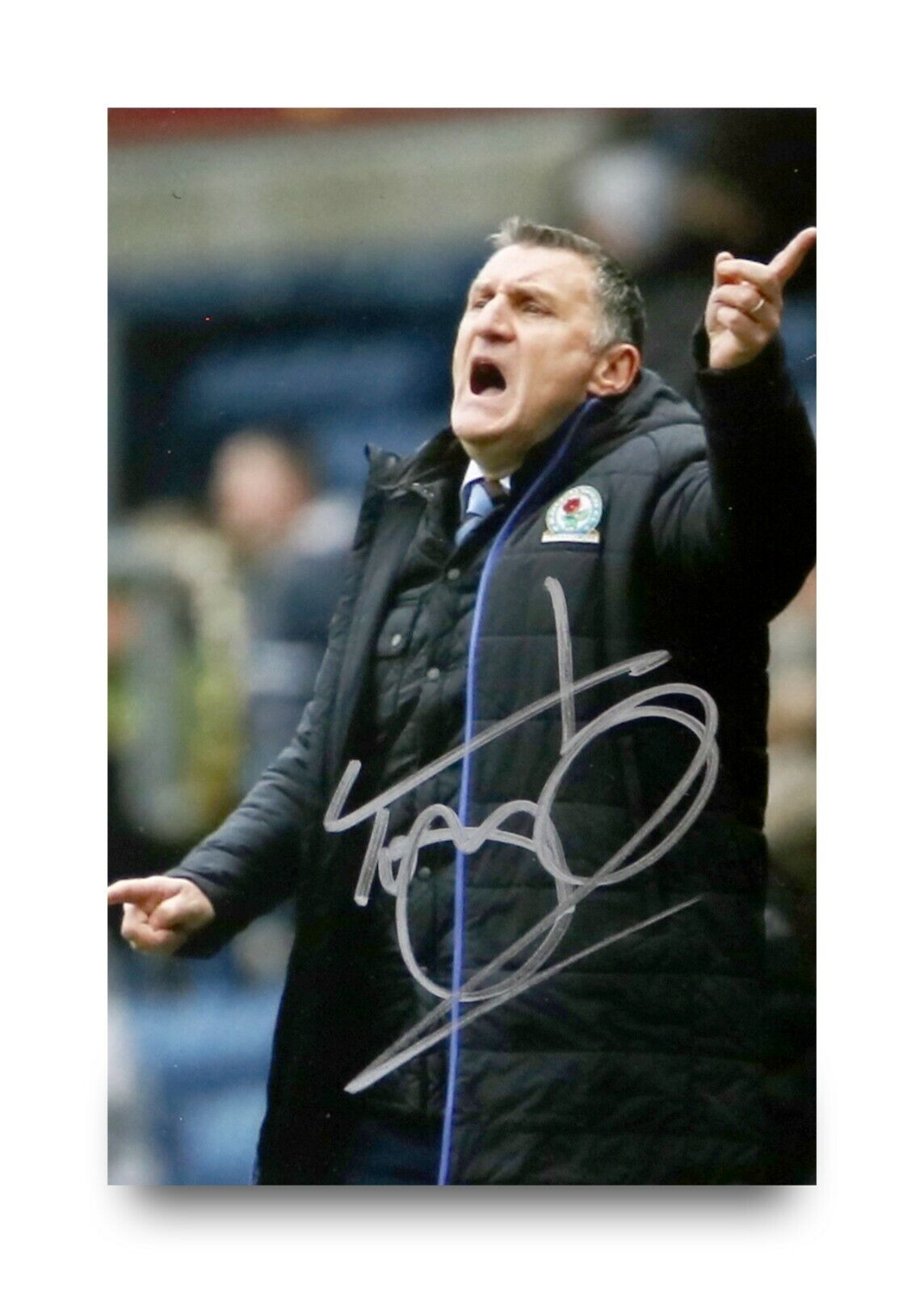 Tony Mowbray Signed 6x4 Photo Poster painting Blackburn Rovers Celtic Autograph Memorabilia +COA