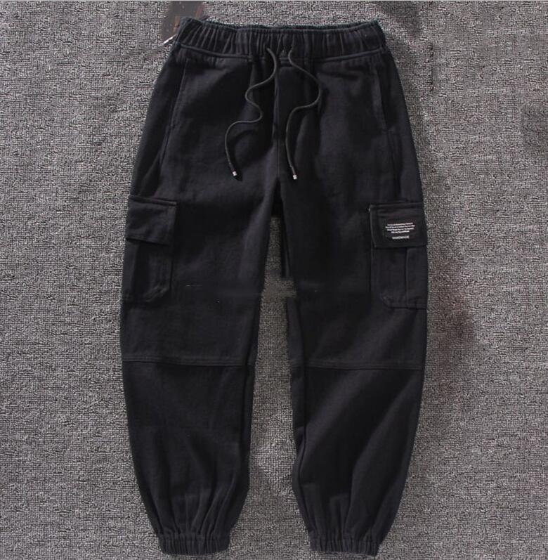 Autumn Loose Ankle-Length Pants Harajuku Streetwear Sweatpants High Waist Pants Female Cargo Pants Women