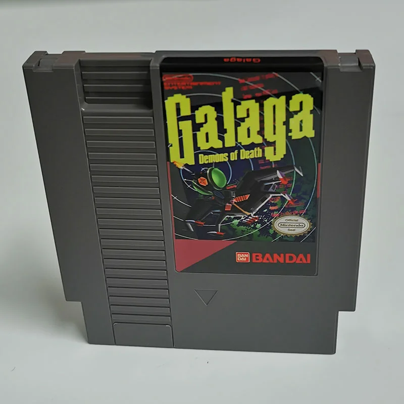 Galaga For Nintendo NES - 8 Bit Game Cartridge
