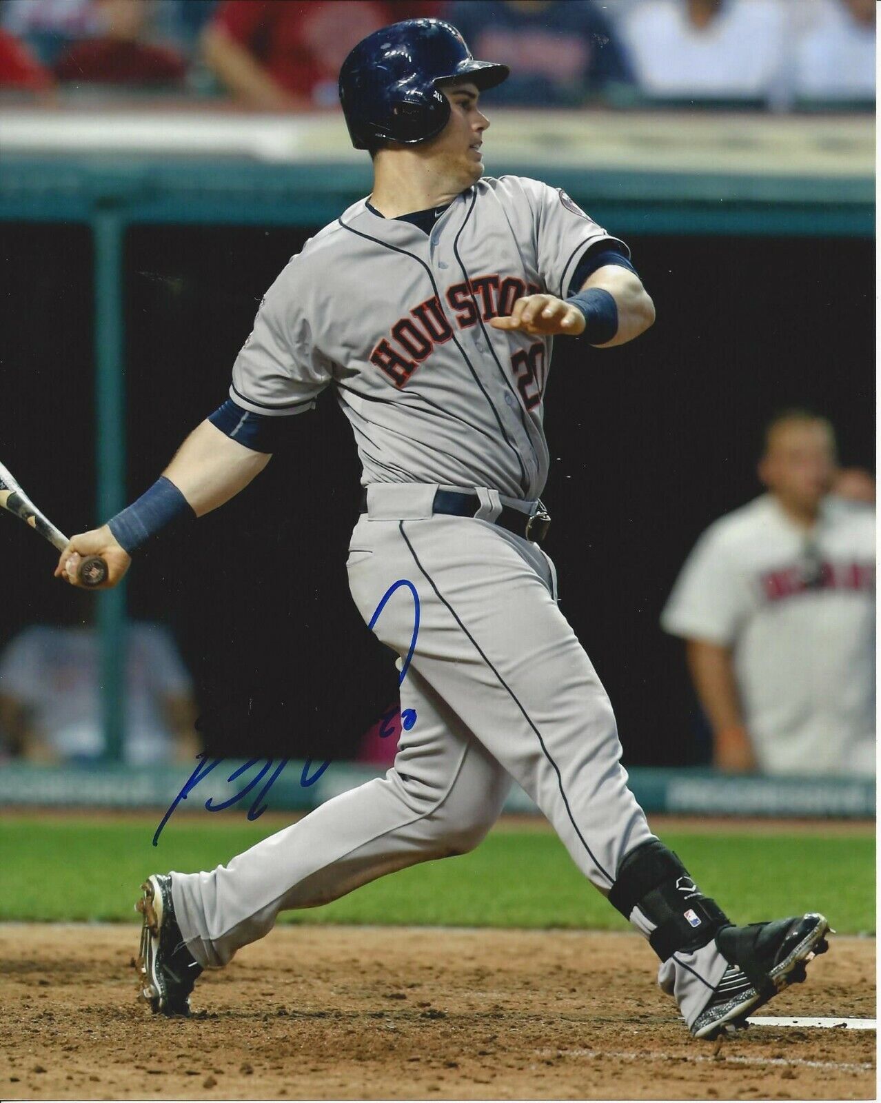 Preston Tucker Autographed 8x10 Houston Astros#S498