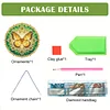 Butterfly Mandala 2D Flat DIY Diamond Art Pendant Wall Decor for Home & Windows
