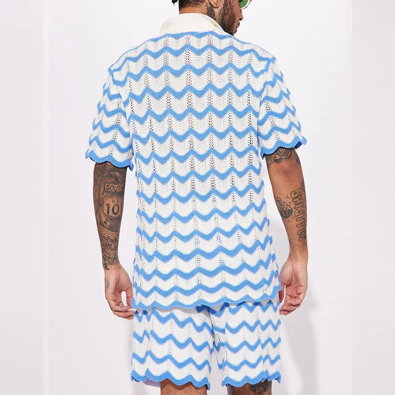 Men's Soft Knitted Co-ord Set &ndash; Relaxed Two-Piece Loungewear &ndash; view 2