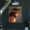 Diamond Painting-5D Full Round Drill  Jesus(50*40 CM)