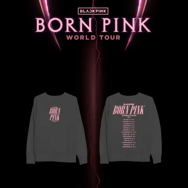 BLACKPINK World Tour Born Pink in Dallas Sweatshirt
