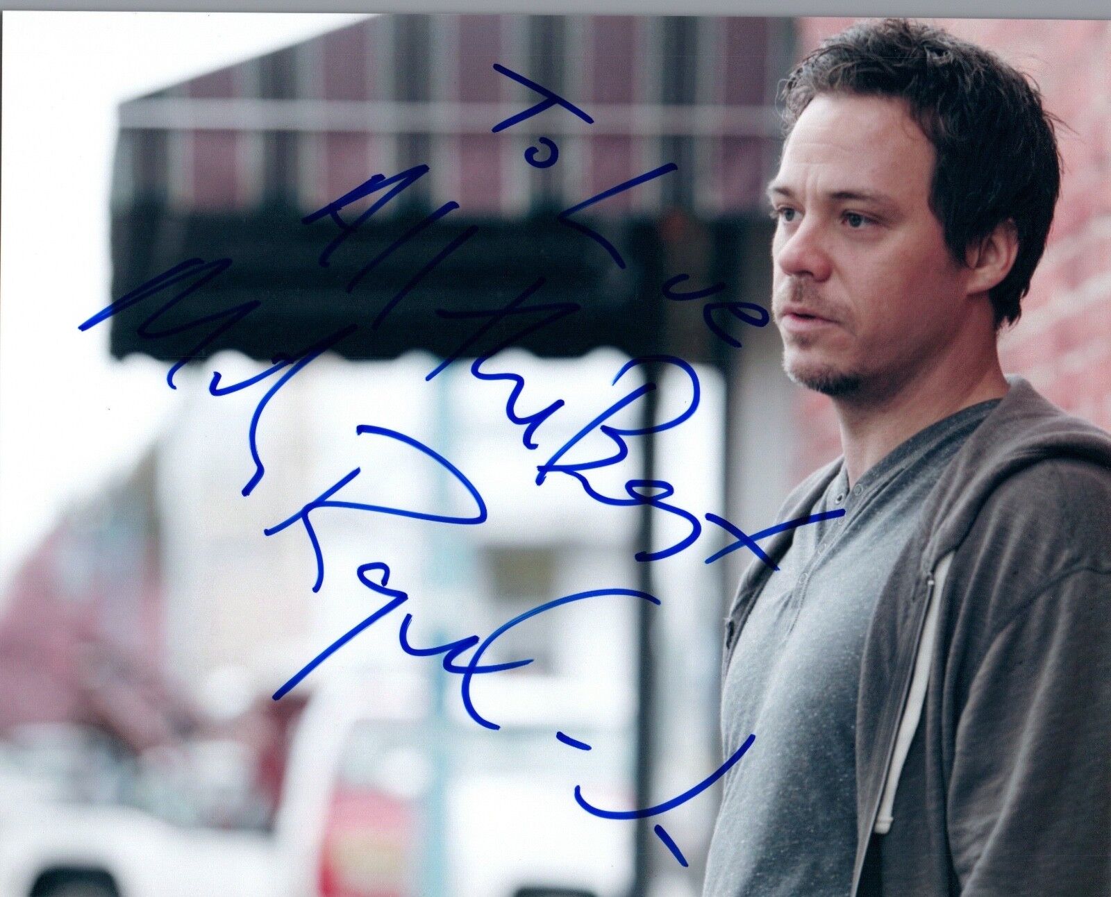 Michael Raymond-James Signed Autographed 8x10 Photo Poster painting THE WALKING DEAD COA AB