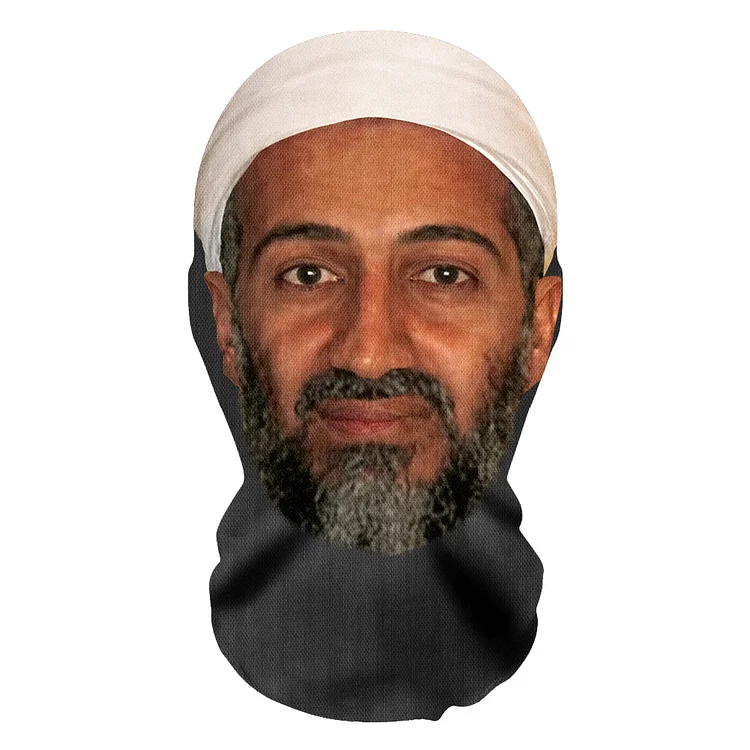 3D Spoof Face Simulation Headgear-Bin Laden