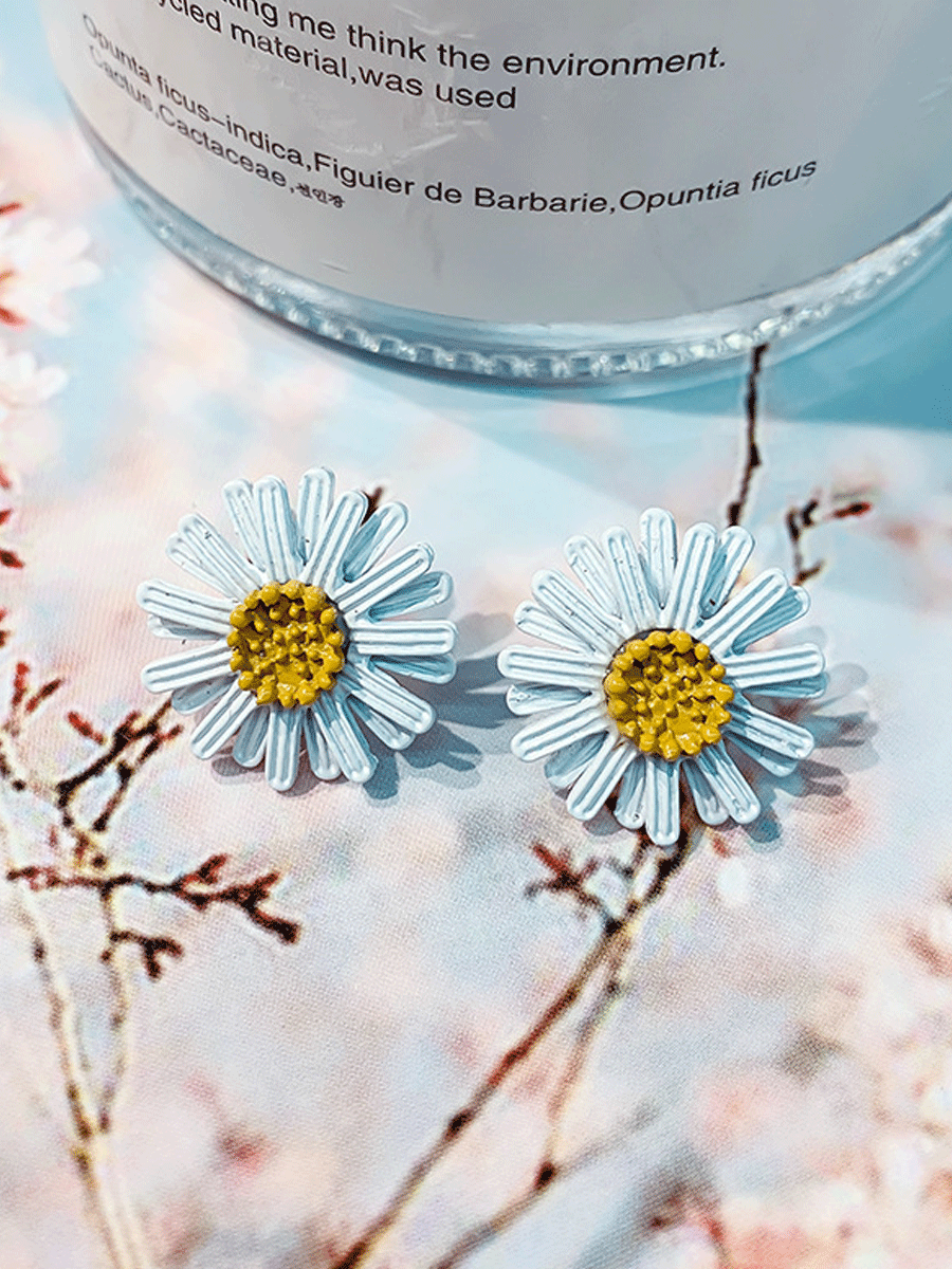 Sunflower Earrings